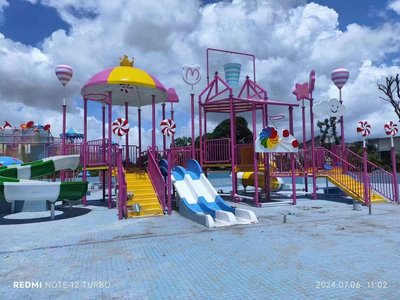 新型儿童糖果小水寨HB-SW02